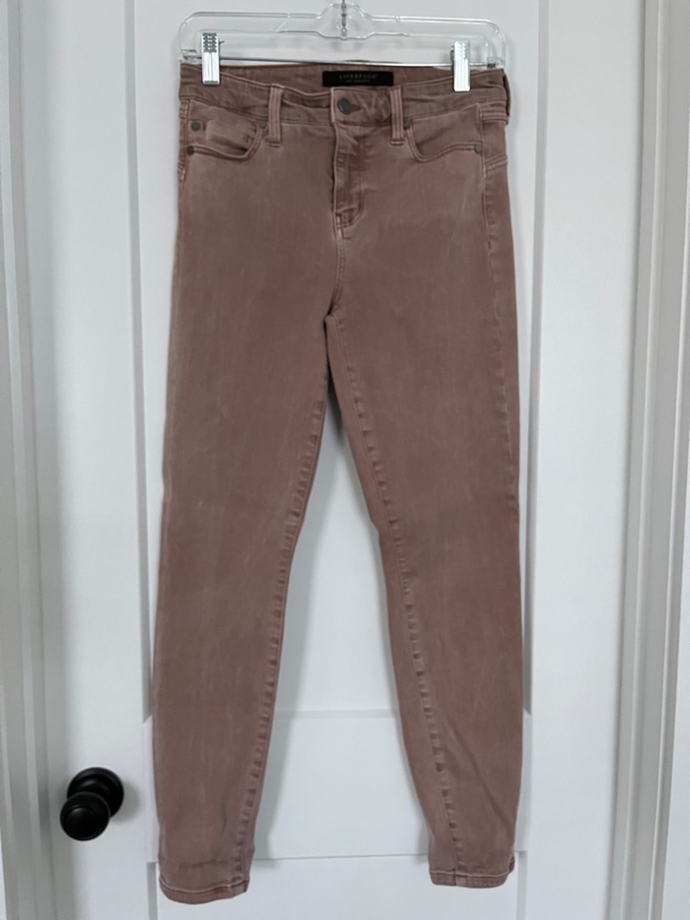 Liverpool Jeans Company Mauve Pink Ankle Jeans